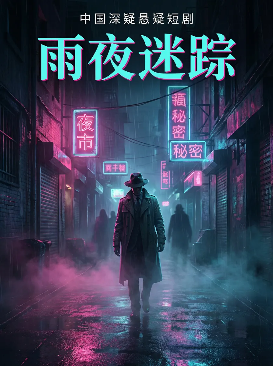 TOBU日本免费版 悬疑追踪短剧 - 雨夜迷踪海报